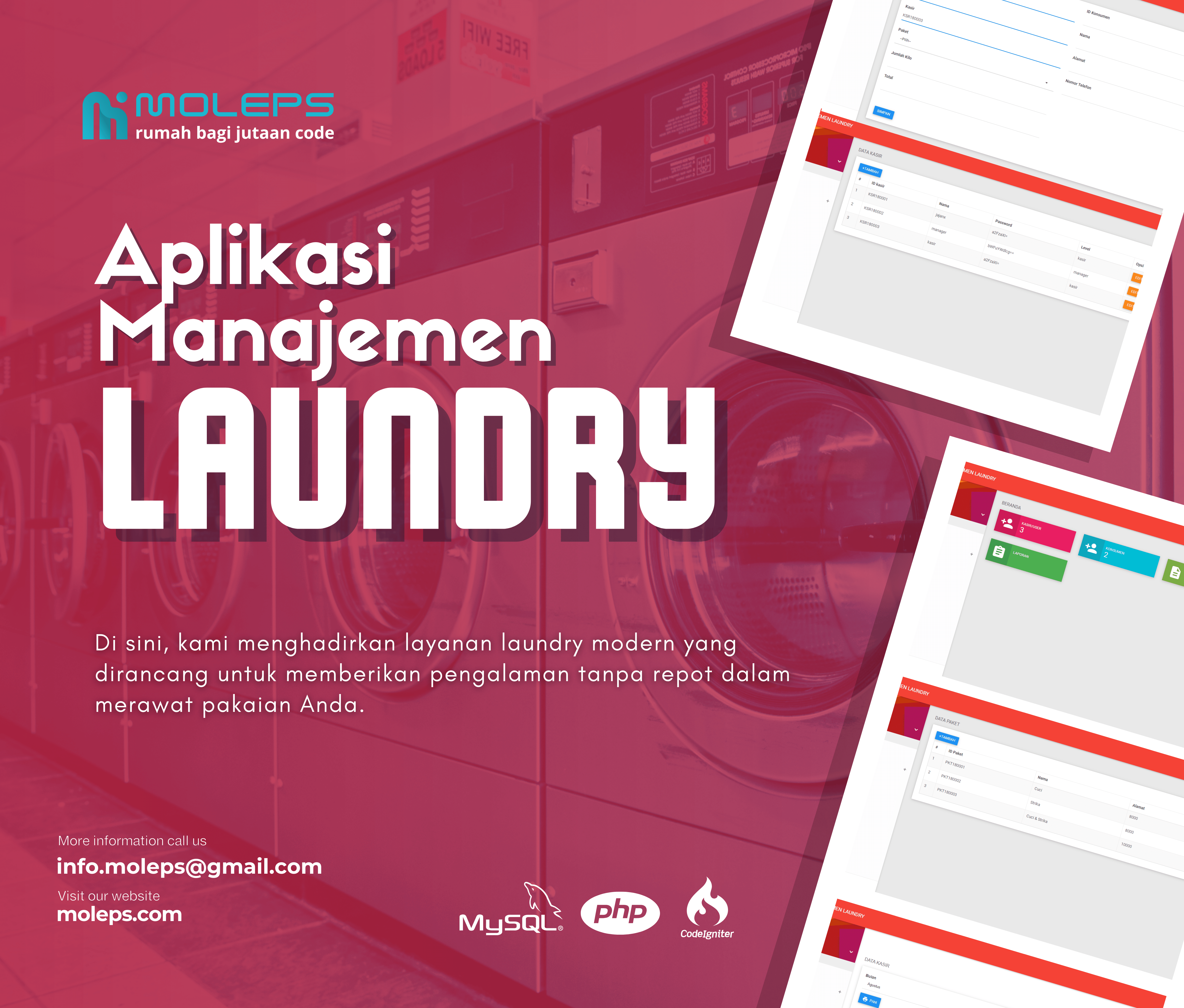 Aplikasi Sistem Manajemen Laundry