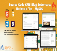 Source Code CMS Blog Sederhana Berbasis Php _ MySQL