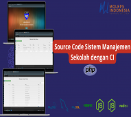 Source Code Sistem Manajemen Sekolah dengan CI
